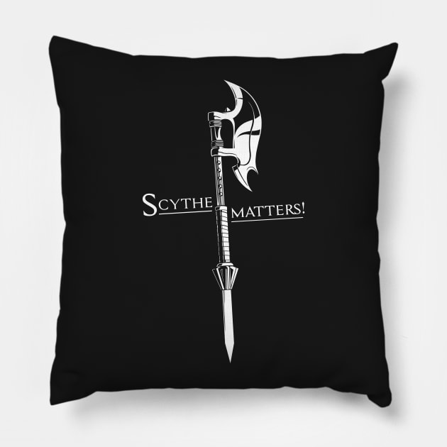 Scythe matters Pillow by wloem