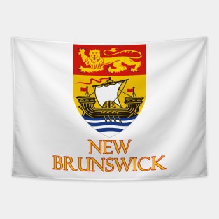 New Brunswick, Canada - Coat of Arms Design Tapestry