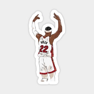 Jimmy Butler Celebration Sketch Magnet