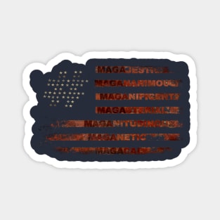 MAGAnificent Flag Color Theme Magnet