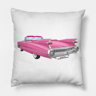 Vintage Classic Car Garage Hot Rod Novelty Gift Pillow