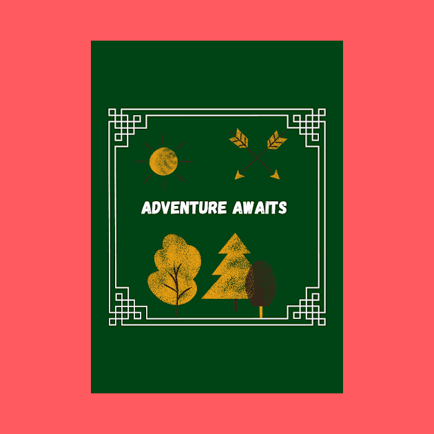 Adventure awaits. by Christina's Designs