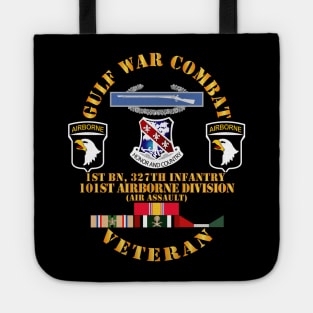 Gulf War Combat Infantry Vet w  1st Bn 327th Inf - 101st ABN Div wo Map Tote