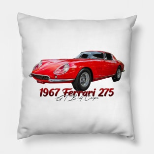 1967 Ferrari 275 GTB-4 Coupe Pillow