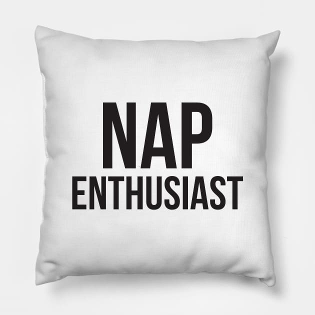 Nap Enthusiast Pillow by RedYolk