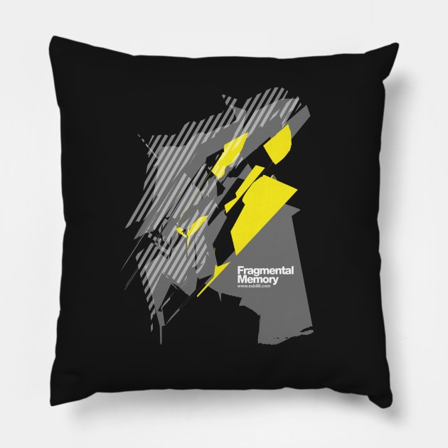 Fragmental Memory /// Pillow by sub88