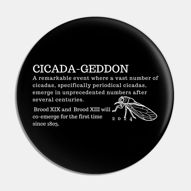 Cicada Geddon definition -2024 brood XIII XIX double emergence - Cicada ...