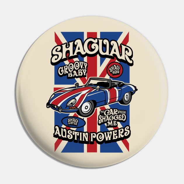 Austin Powers Pin by OniSide