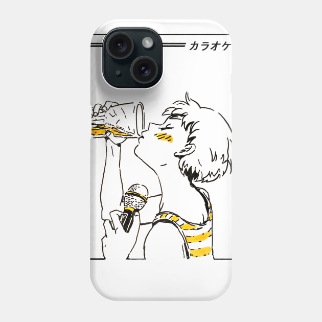 Karaoke Phone Case by Pikipouet