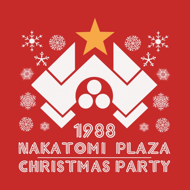 1988 Nakatomi Plaza Christmas Party by toruandmidori