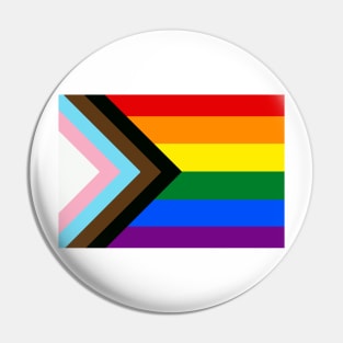 Progress Pride Flag Pin