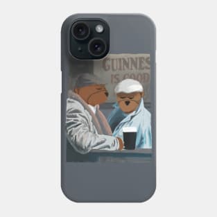 Enjoying a Beverage Phone Case