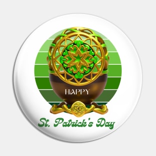 Emerald Echoes: Celebrating the Spirit of St. Patrick's Day Pin