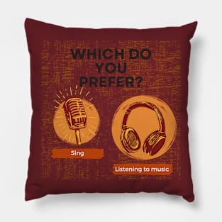 Which do you prefer? Pillow