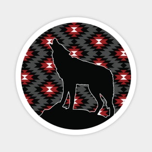 Wolf Pattern - 1 Magnet