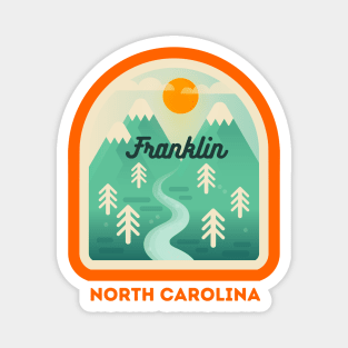 Franklin North Carolina NC Tourist Souvenir Magnet