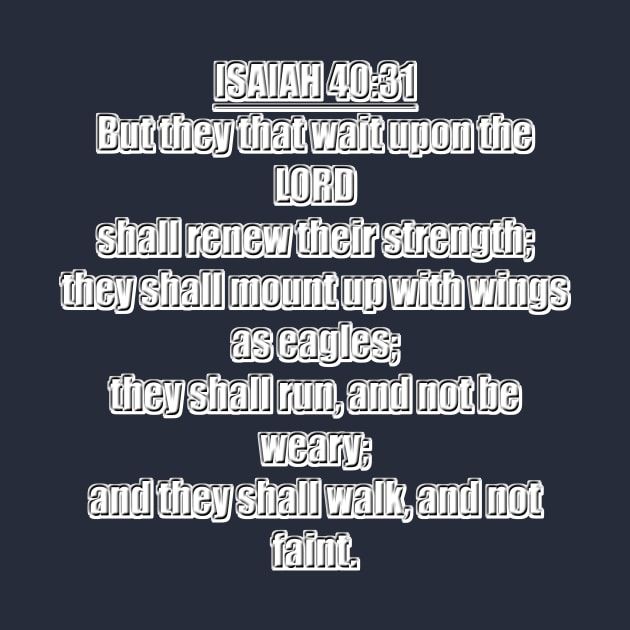 Isaiah 40:31 KJV by Holy Bible Verses