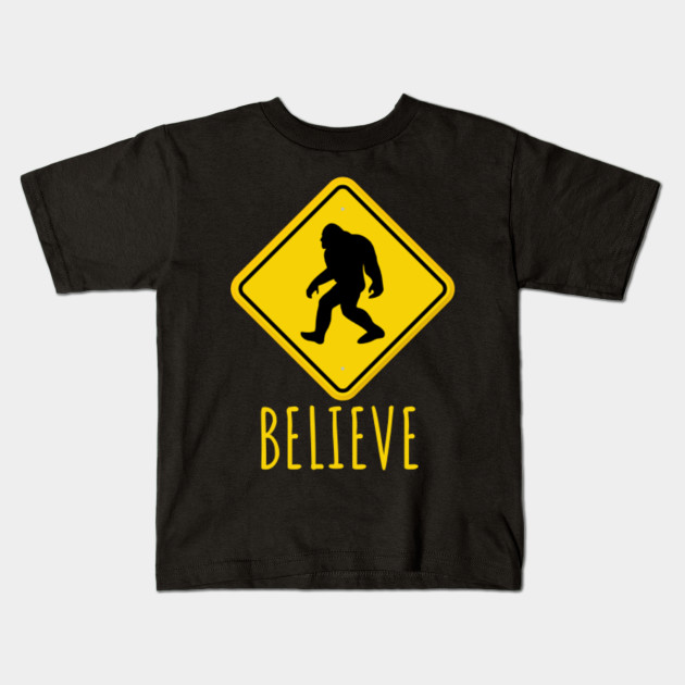 Believe Bigfoot Saw Me But Nobody Believes Him Funny Camping Gift Ideas For Family Camping Gift Kids T Shirt Teepublic