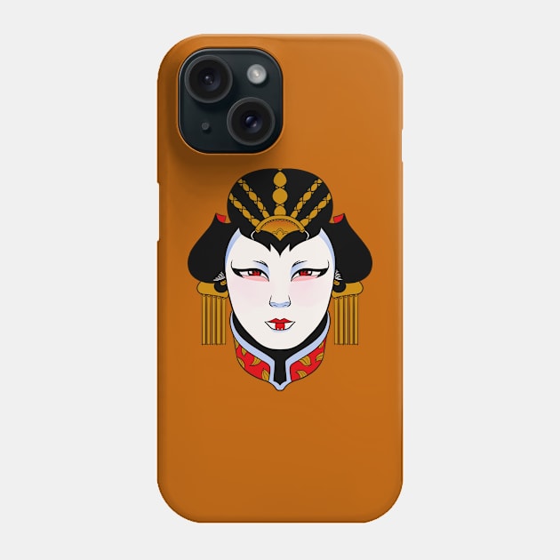 POSSESSED GEISHA 1/2 Phone Case by GOUP