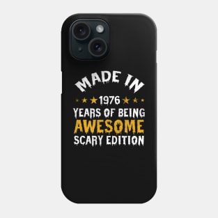 made in 1976 years of being limited edition Phone Case