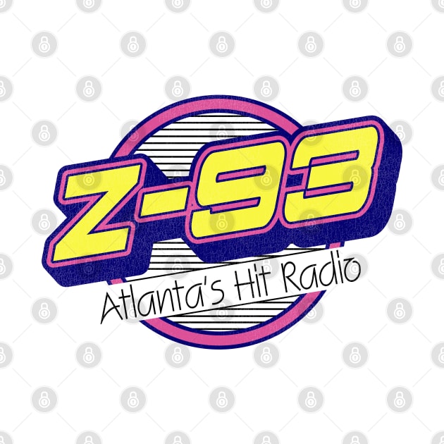 Z 93 Atlanta Hits Retro Defunct Radio Station by darklordpug