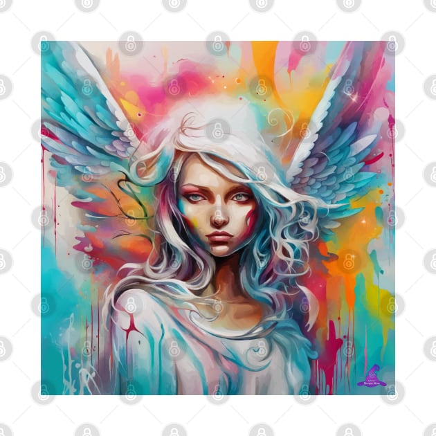 VIBRANT VISIONS (ANGEL) by Morrigan Austin