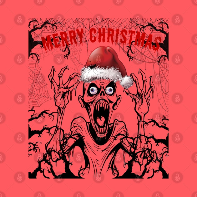 Zombie Christmas by AlmostMaybeNever