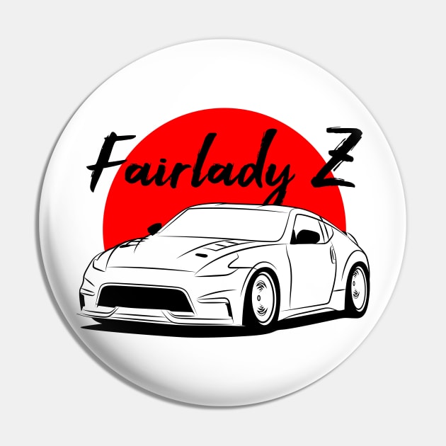 370Z Fairlady Pin by GoldenTuners