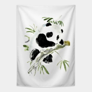 Baby Panda Children art Tapestry