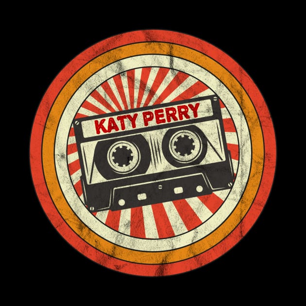 Katy Proud Name Retro Cassette Vintage by Skeleton Red Hair