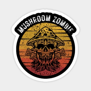 Mushroom Zombie Magnet