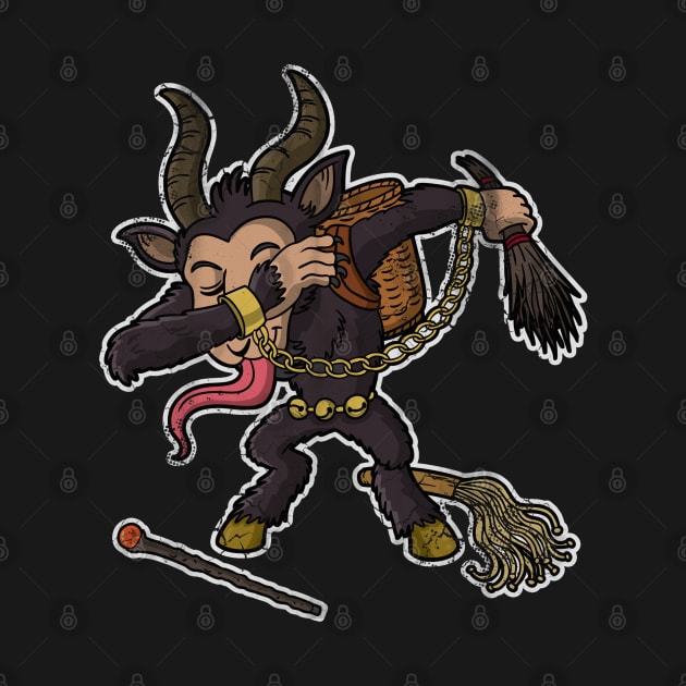 Dabbing Krampus Christmas by E