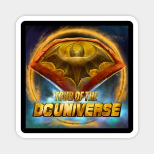 Tour of the DC Universe Logo Mug Magnet