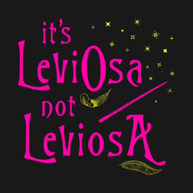 It's LeviOsa not LeviosA by Xeire
