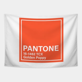 pantone 16-1462 TCX Golden Poppy Tapestry