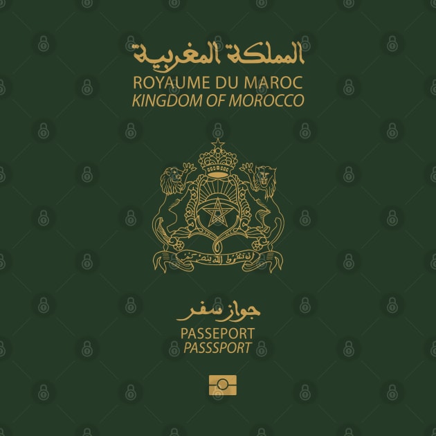 Passport morocco by Liking