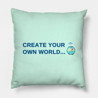 Create your own world Pillow