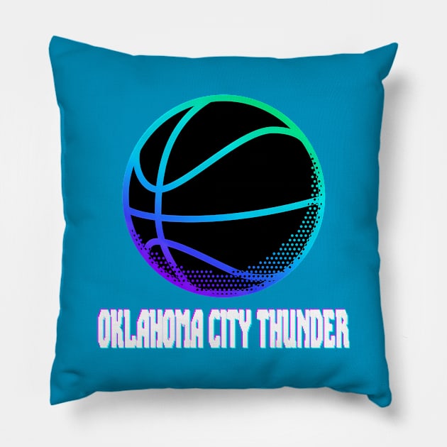 Oklahoma CityT Pillow by Don Ga Bang