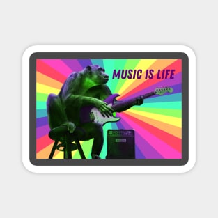 Music is Life Magnet