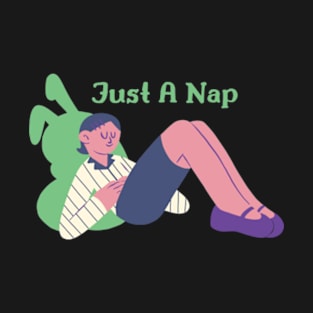 most likely to take a nap Sticker T-Shirt