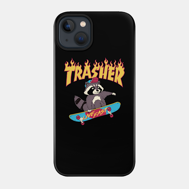 Trasher! - Skateboard - Phone Case