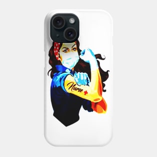 Rosie The Riveter Nurse Womens Phone Case