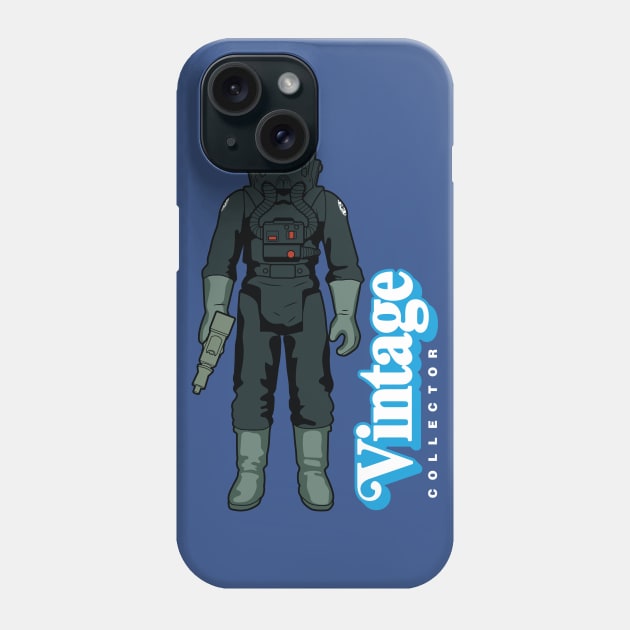 Vintage Collector - Buckethead action figure Phone Case by LeftCoast Graphics