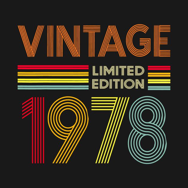 Vintage 1978 Limited Edition by Kontjo