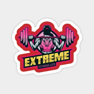 Extreme Fitness Life Design T-shirt Coffee Mug Apparel Notebook Sticker Gift Mobile Cover Magnet