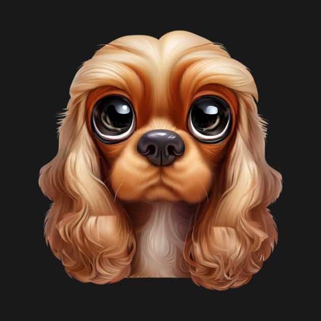 Furtastic Cocker Spaniel by Art By Mojo