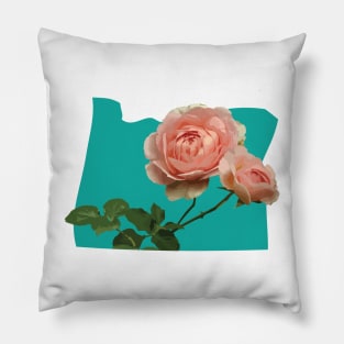 Oregon Roses Pillow