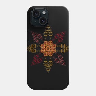 Geometric Ethno Flower Phone Case