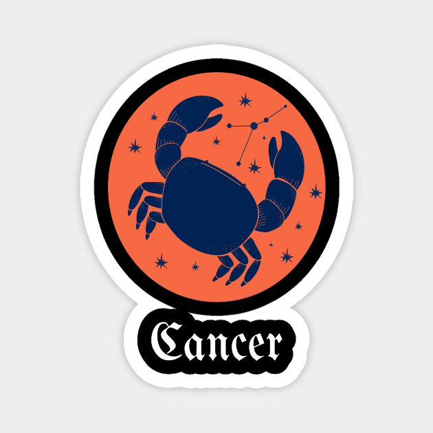 CANCER ZODIAC SIGN CANCER HOROSCOPE Magnet by Top To Bottom