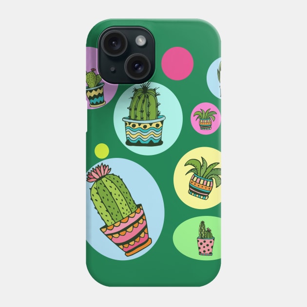 cactus Phone Case by JpiBergeol